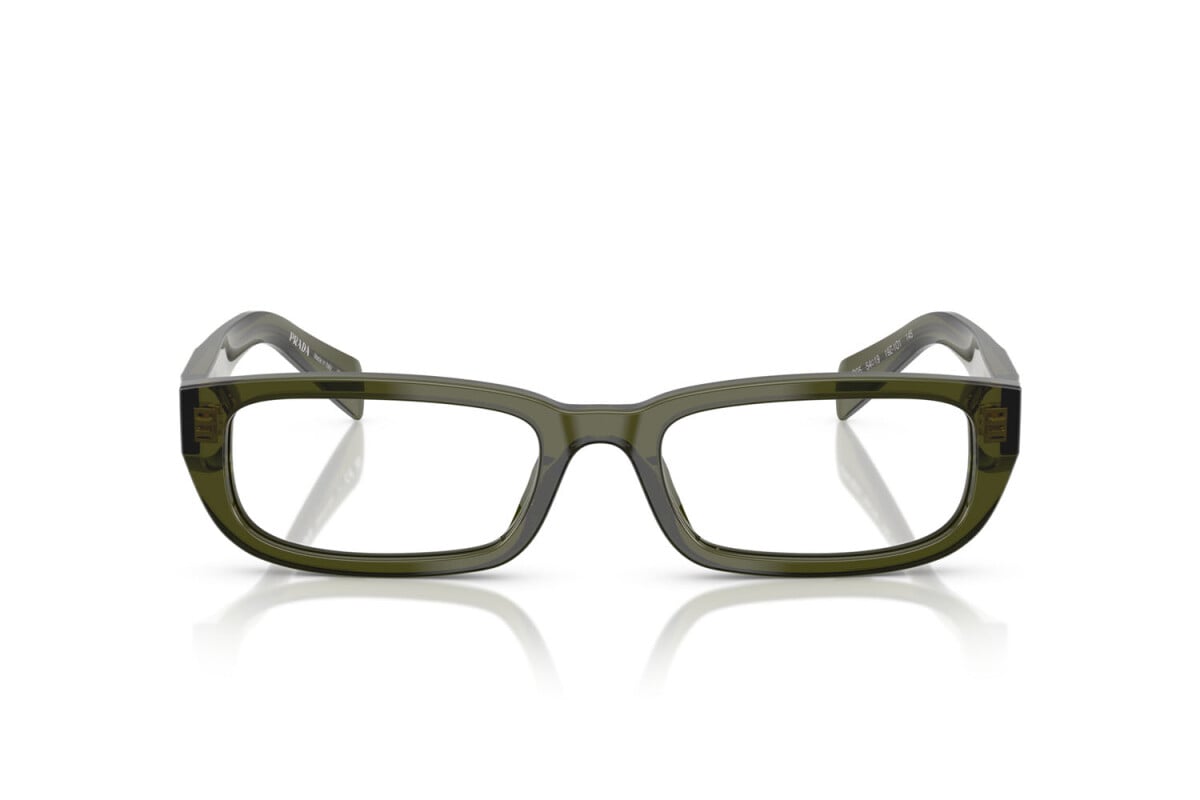 PRADA - 19Z1O1 BOTTIGLIA TRASPARENTE | OCCHIALE DA VISTA DONNA - PR B05V CALIBRO 52