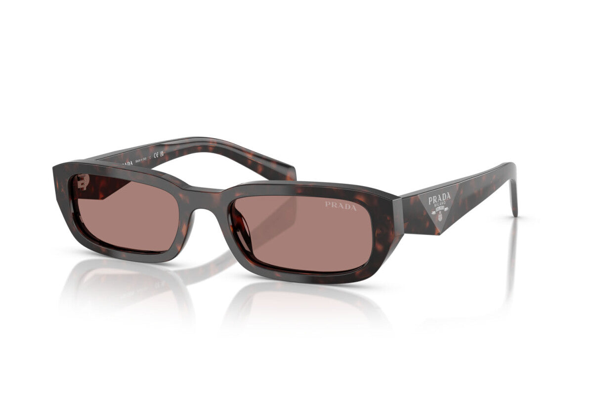 PRADA - 17N60B TARTARUGA DELLE RADICI | OCCHIALE DA SOLE DONNA - PR B06S CALIBRO 53