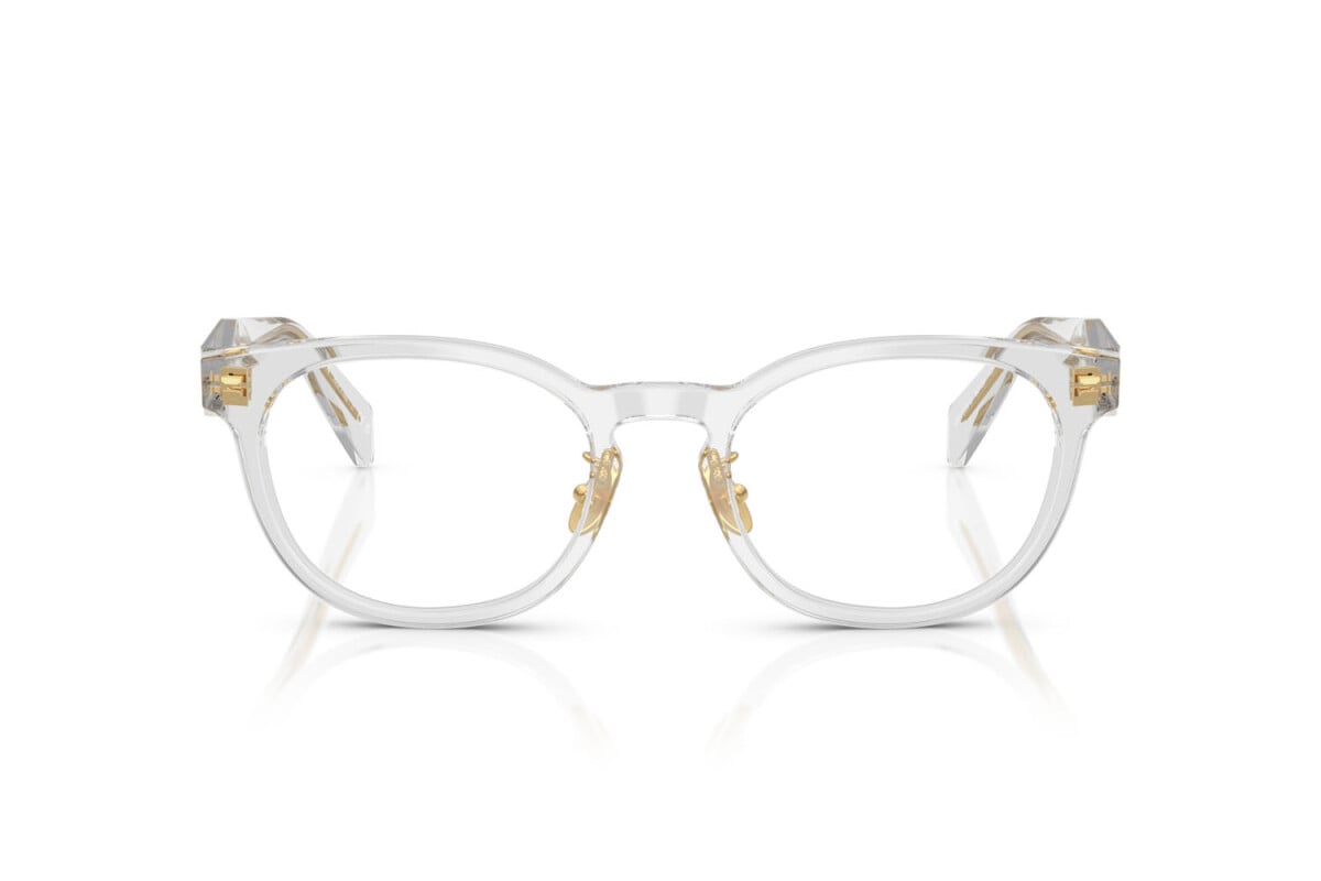 PRADA - 12R1O1 GRIGIO TRASPARENTE | OCCHIALE DA VISTA DONNA - PR B06VD CALIBRO 50