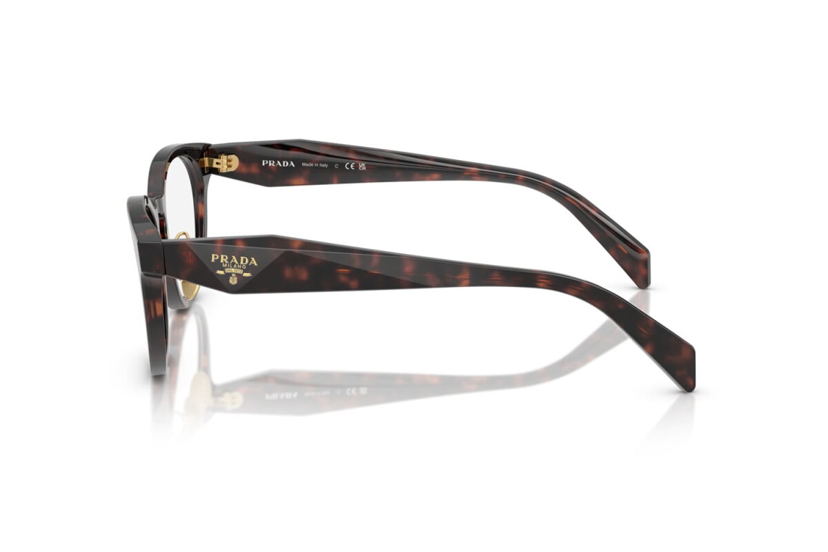 PRADA - 17N1O1 VERDE OPACO/ROSA | OCCHIALE DA VISTA DONNA - PR B06VD CALIBRO 50