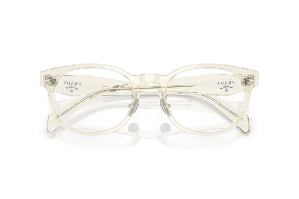 PRADA - 19X1O1 GRIGIO OPACO/VERDE | OCCHIALE DA VISTA DONNA - PR B06VD CALIBRO 50