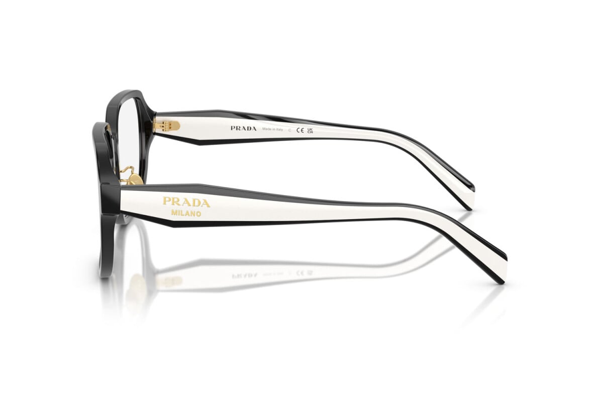 PRADA - 16K1O1 NERO | OCCHIALE DA VISTA DONNA - PR B07VD CALIBRO 56