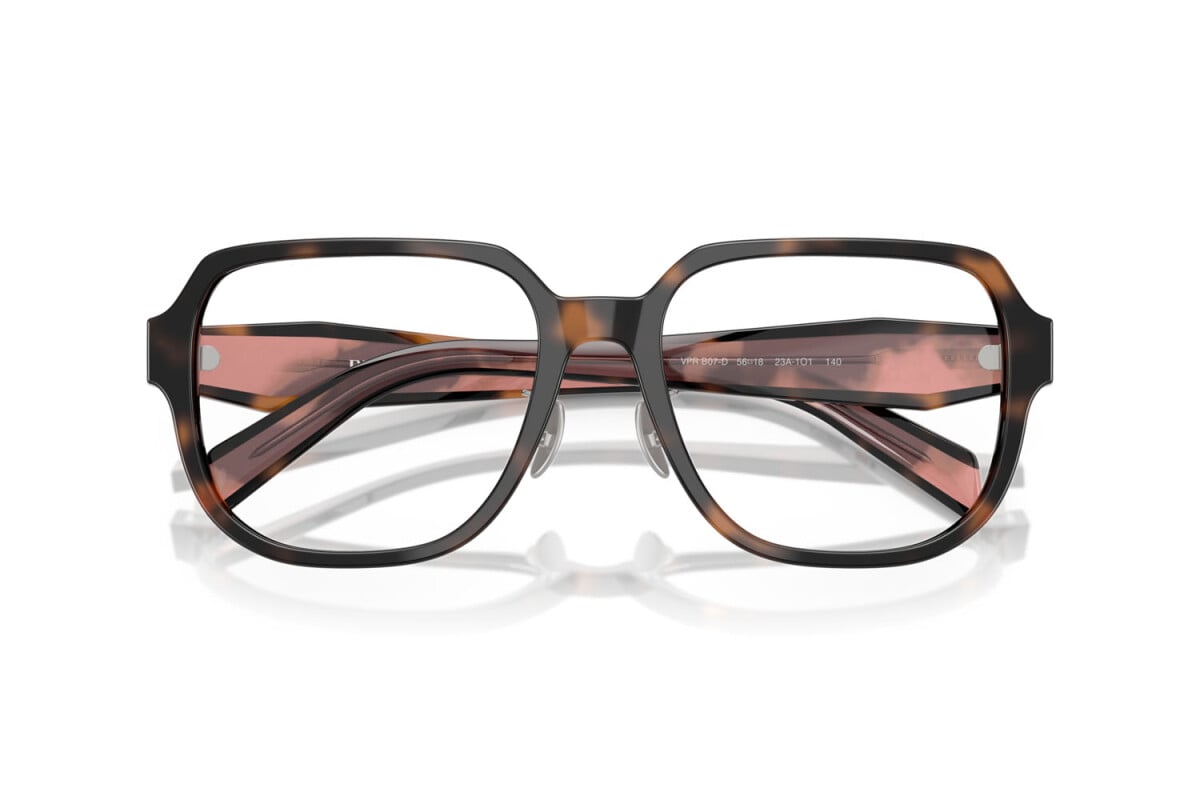 PRADA - 23A1O1 TARTARUGA MALVA | OCCHIALE DA VISTA DONNA - PR B07VD CALIBRO 56