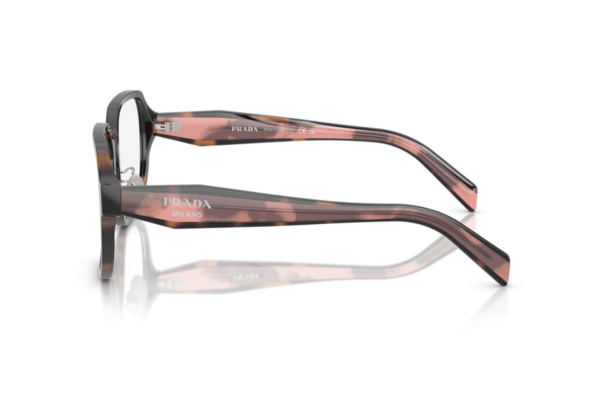 PRADA - 23A1O1 TARTARUGA MALVA | OCCHIALE DA VISTA DONNA - PR B07VD CALIBRO 56