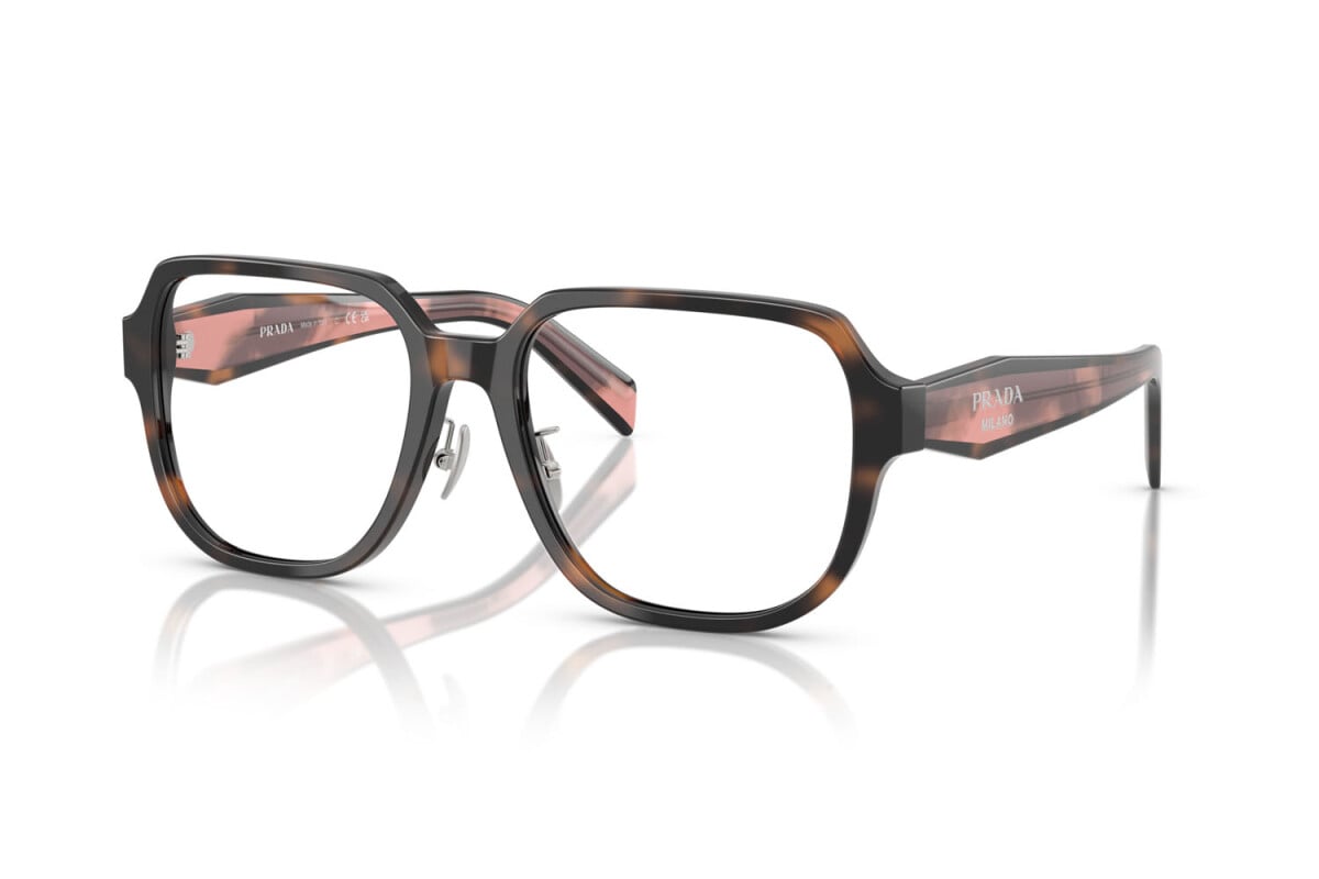 PRADA - 23A1O1 TARTARUGA MALVA | OCCHIALE DA VISTA DONNA - PR B07VD CALIBRO 56
