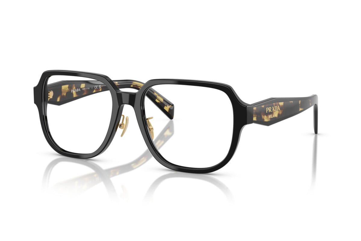 PRADA - 3891O1 TARTARUGA NERA/MEDIA | OCCHIALE DA VISTA DONNA - PR B07VD CALIBRO 56