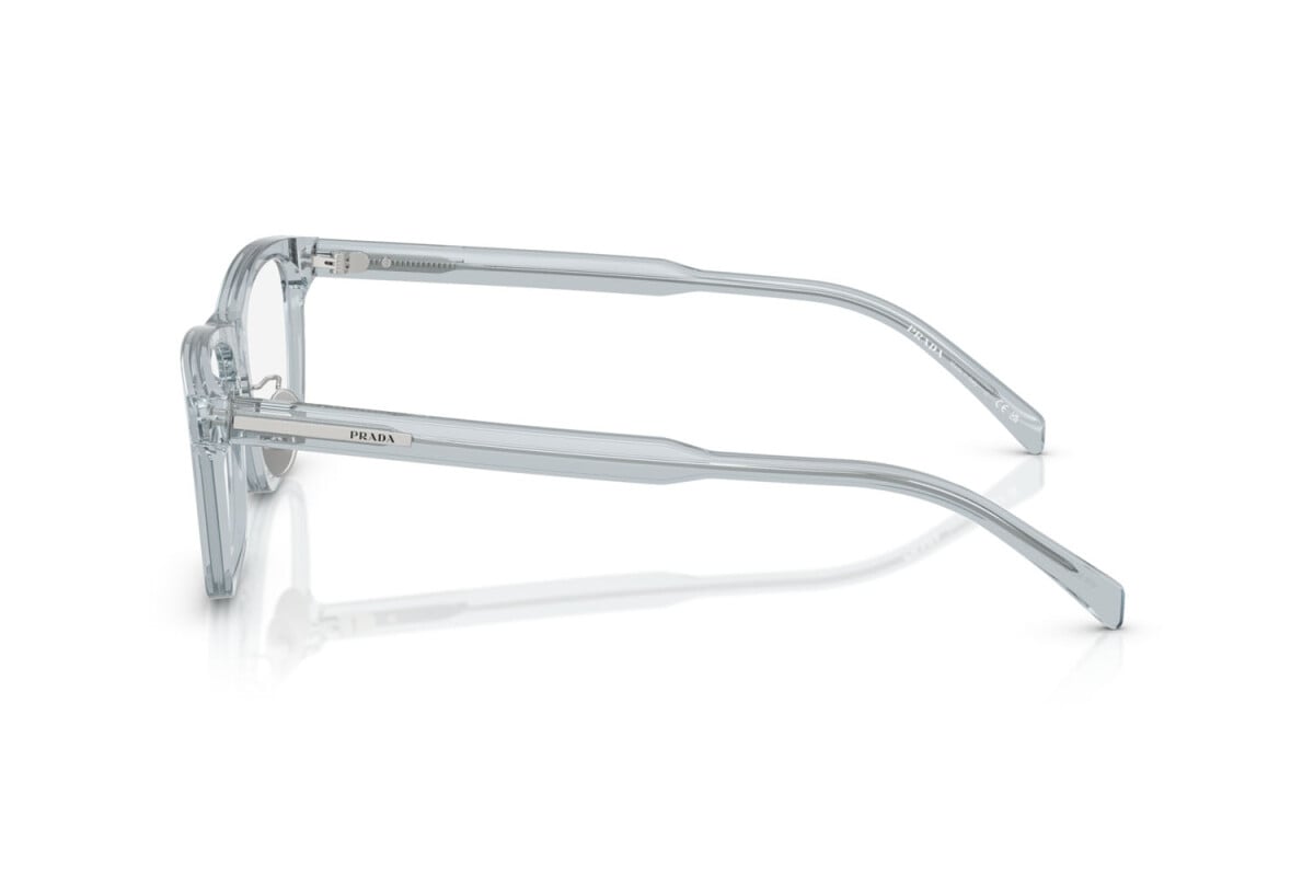 PRADA - 19T1O1 BLU TRASPARENTE | OCCHIALE DA VISTA UOMO - PR B08VD CALIBRO 56