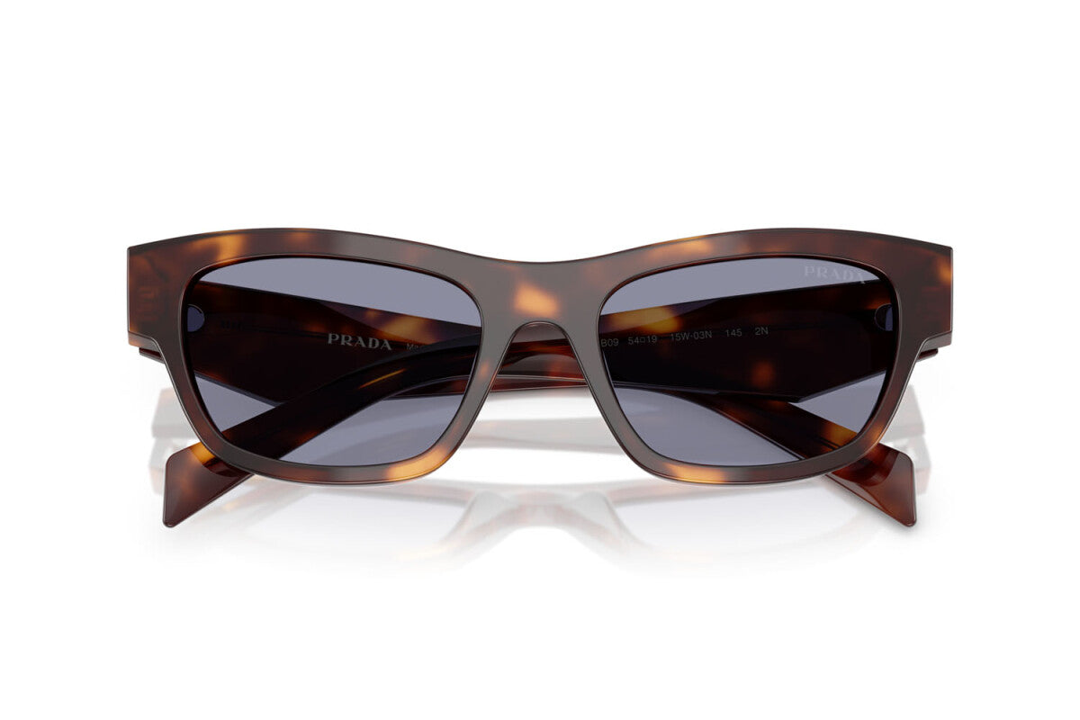 PRADA - 15W03N TARTARUGA CLASSICA | OCCHIALE DA SOLE DONNA - PR B09S CALIBRO 54