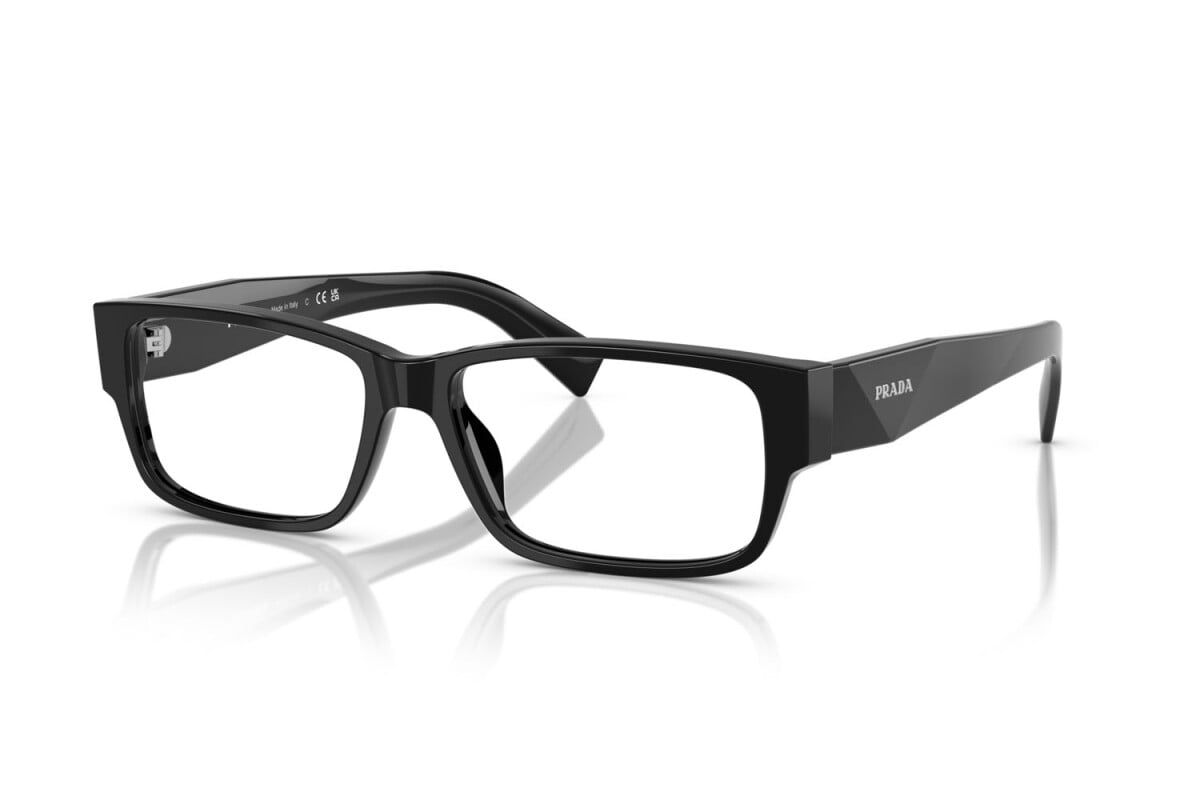 PRADA - 16K1O1 NERO | OCCHIALE DA VISTA UOMO - PR B09V CALIBRO 55