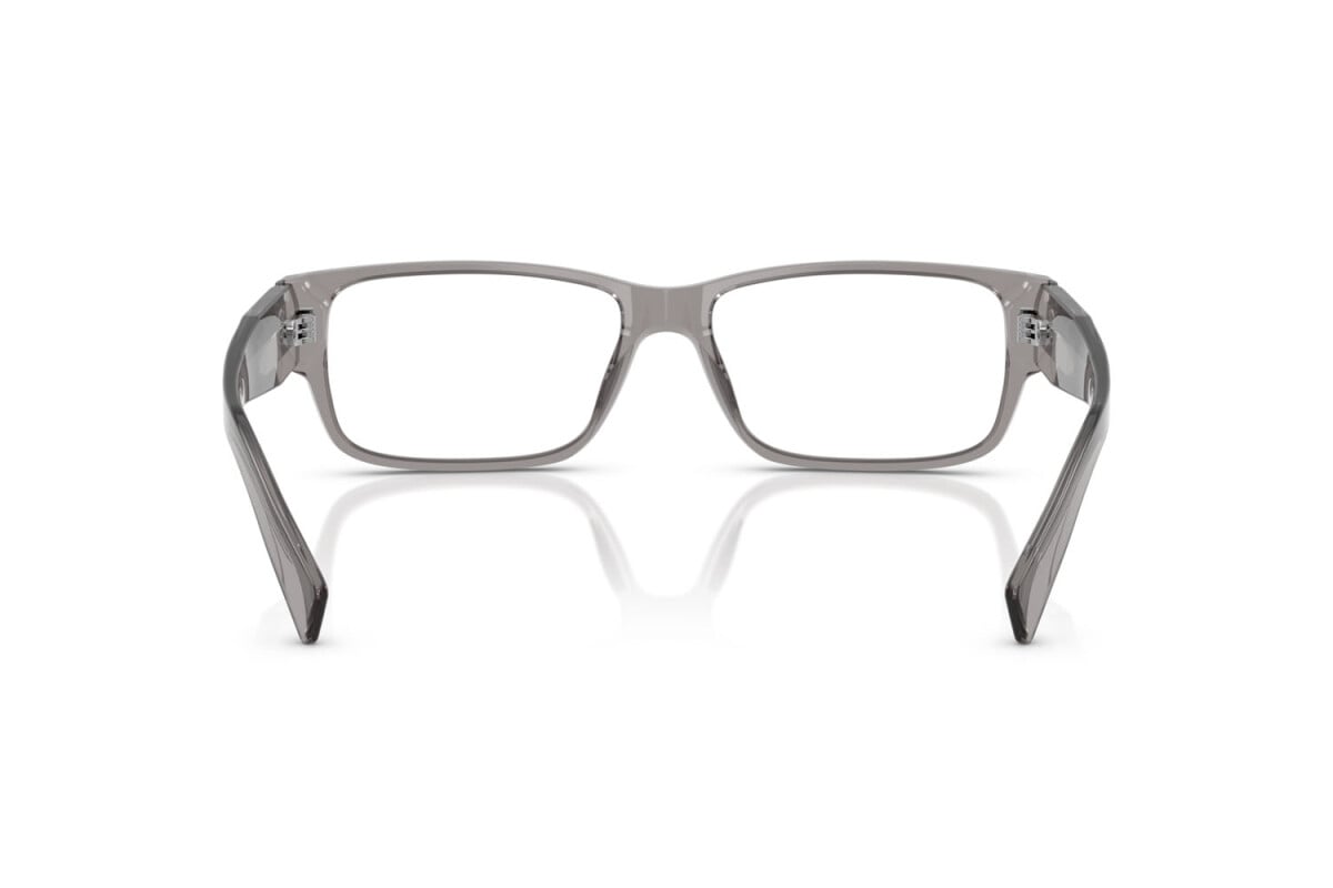PRADA - 16Z1O1 GRIGIO TRASPARENTE | OCCHIALE DA VISTA UOMO - PR B09V CALIBRO 57