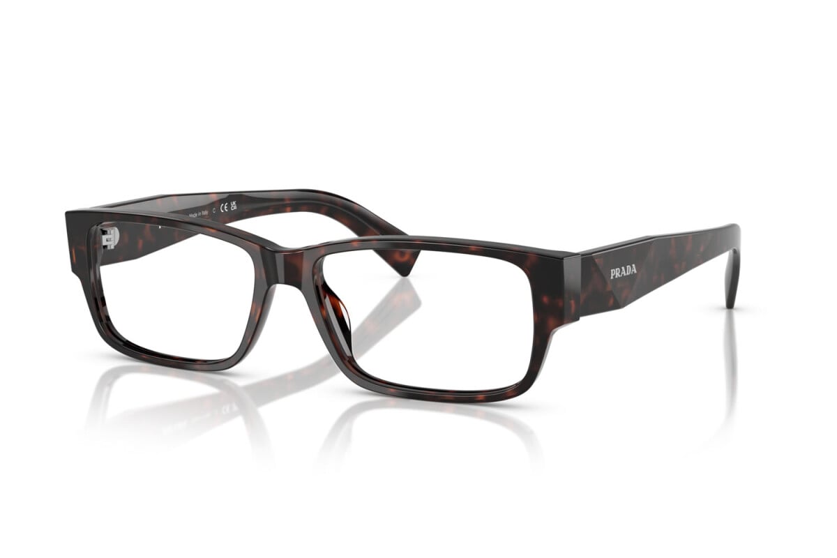 PRADA - 17N1O1 RADICE HAVANA | OCCHIALE DA VISTA UOMO - PR B09V CALIBRO 55