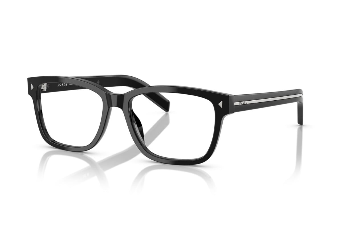PRADA - 16K1O1 NERO | OCCHIALE DA VISTA UOMO - PR B10V CALIBRO 53