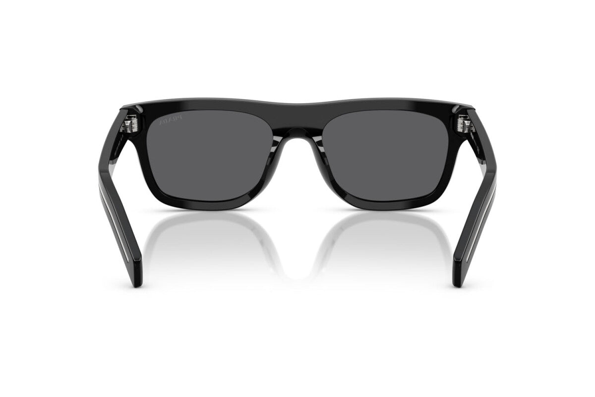 PRADA - 16K731 NERO | OCCHIALE DA SOLE UOMO - PR B12S CALIBRO 55