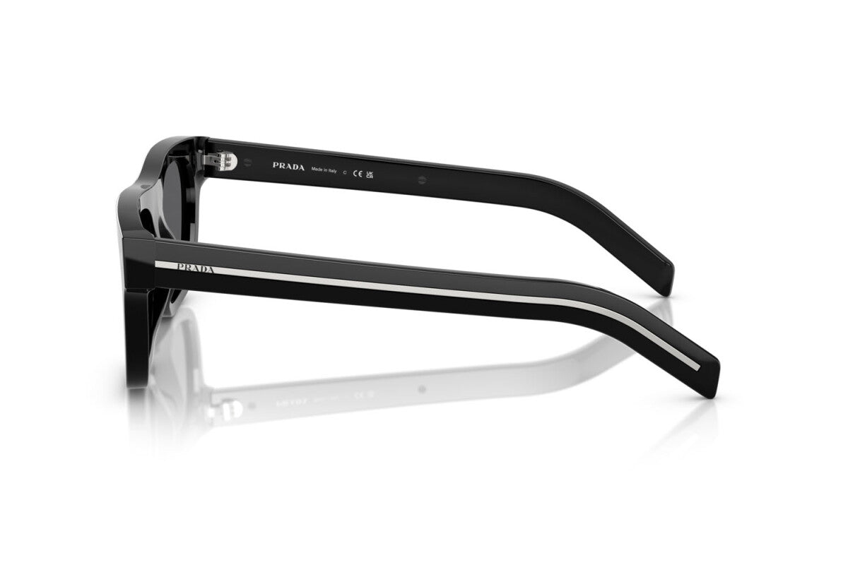 PRADA - 16K731 NERO | OCCHIALE DA SOLE UOMO - PR B12S CALIBRO 55