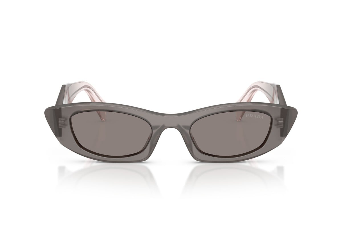 OCCHIALE DA SOLE DONNA | PRADA PR B16S - 20F80Q GRIGIO - CALIBRO 50