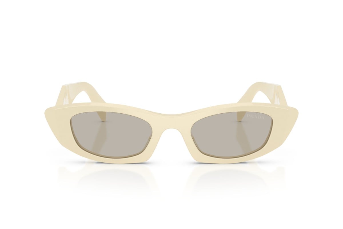 OCCHIALE DA SOLE DONNA | PRADA PR B16S - 21D5J2 LATTE BIANCO - CALIBRO 50