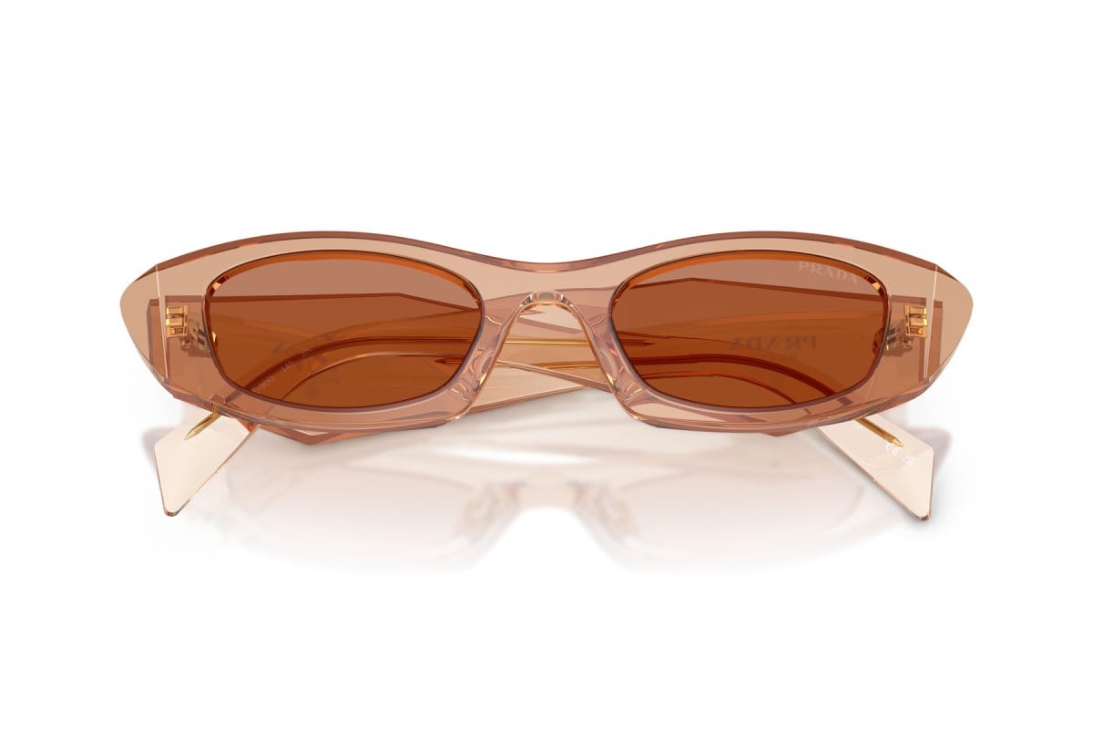 OCCHIALE DA SOLE DONNA | PRADA PR B16S - 28E90Q CIOCCOLATO - CALIBRO 50