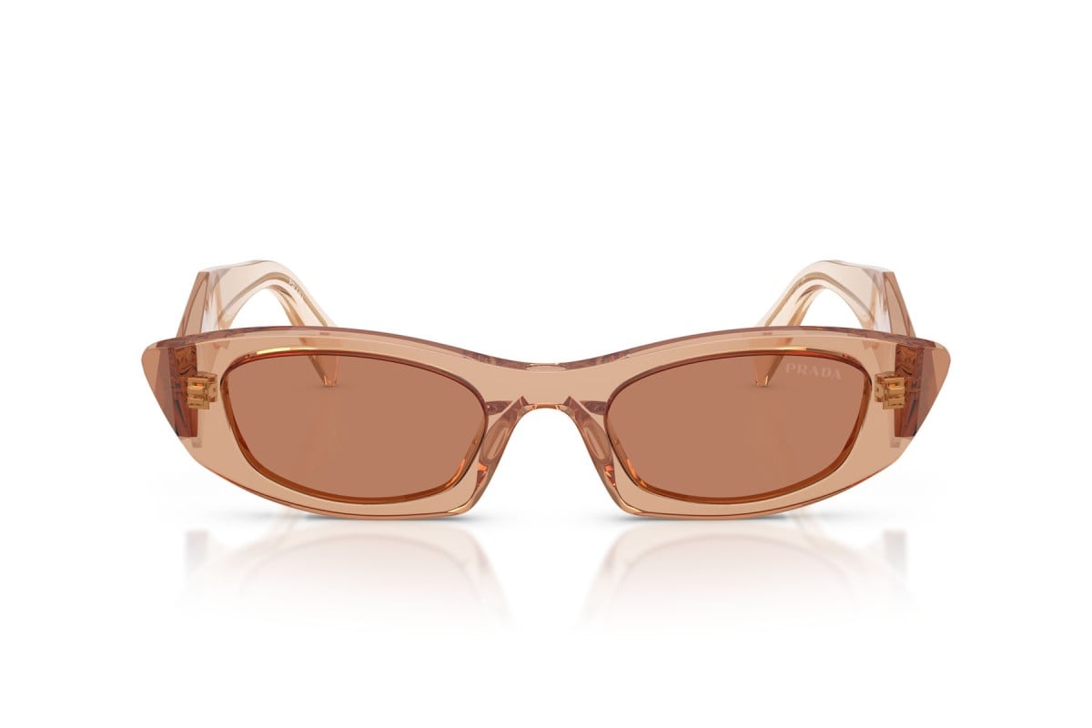 OCCHIALE DA SOLE DONNA | PRADA PR B16S - 28E90Q CIOCCOLATO - CALIBRO 50