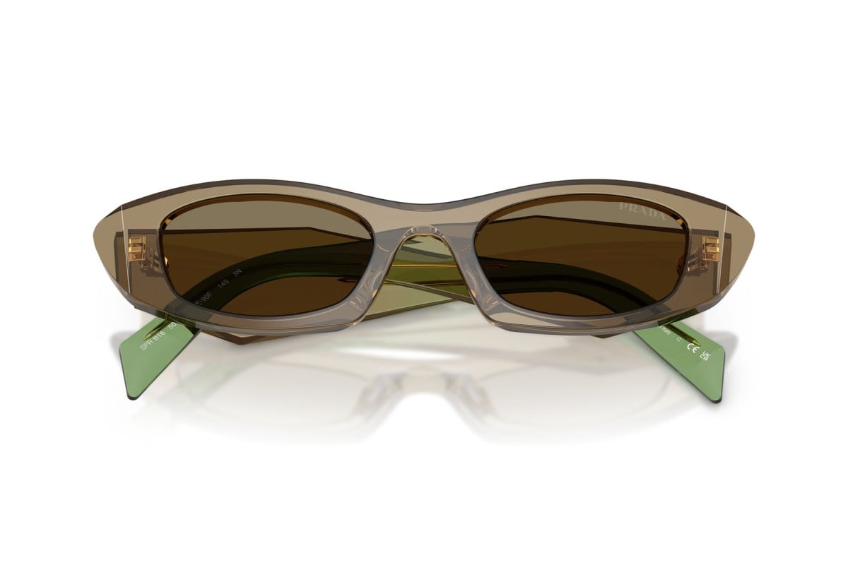 OCCHIALE DA SOLE DONNA | PRADA PR B16S - 29E90F TERRA - CALIBRO 50