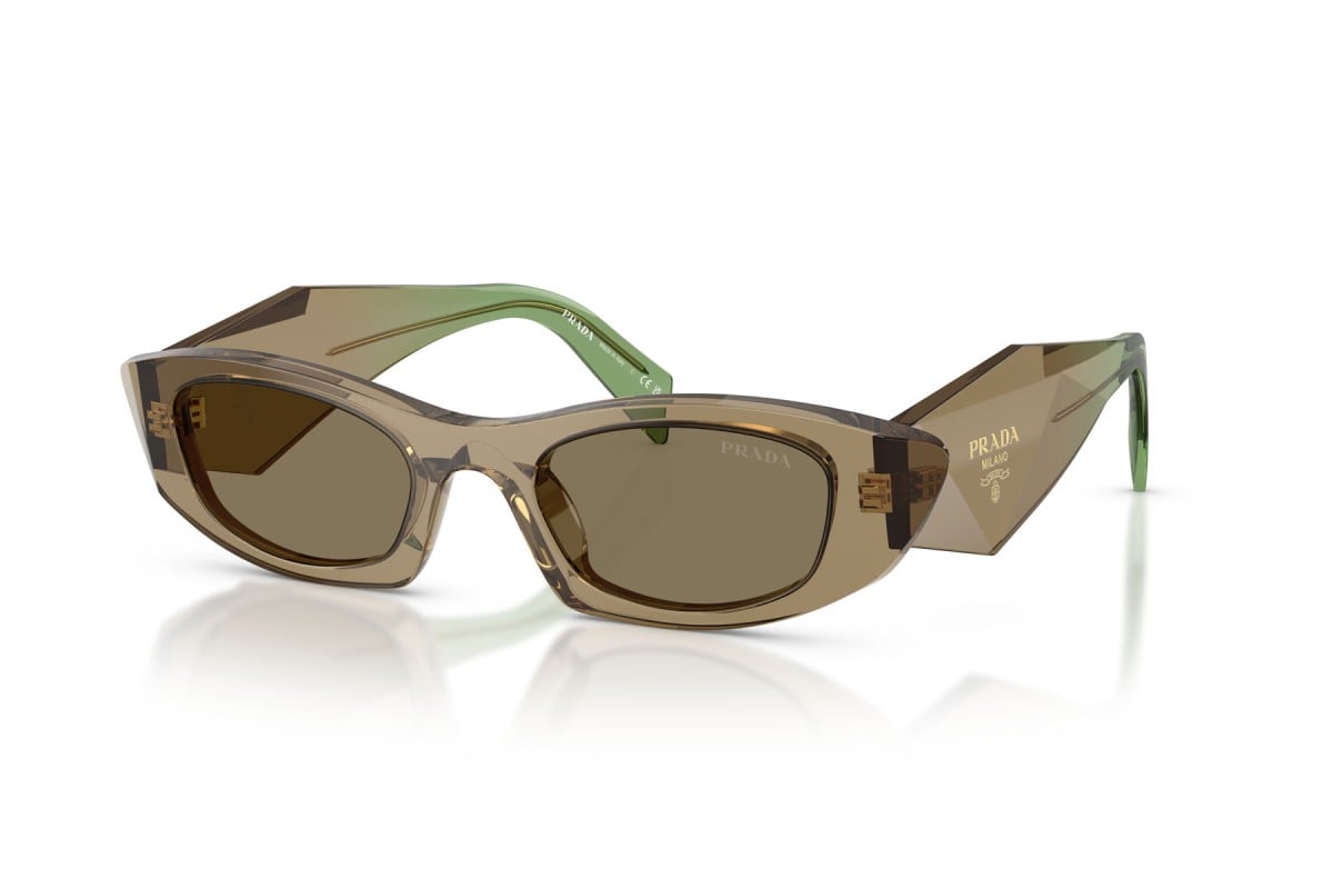 OCCHIALE DA SOLE DONNA | PRADA PR B16S - 29E90F TERRA - CALIBRO 50