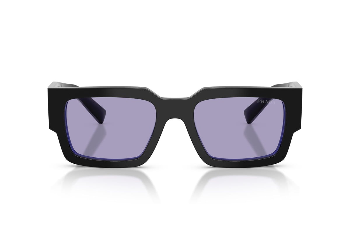 OCCHIALE DA SOLE UOMO | PRADA PR B17S - 16K01O NERO/VIOLA - CALIBRO 54