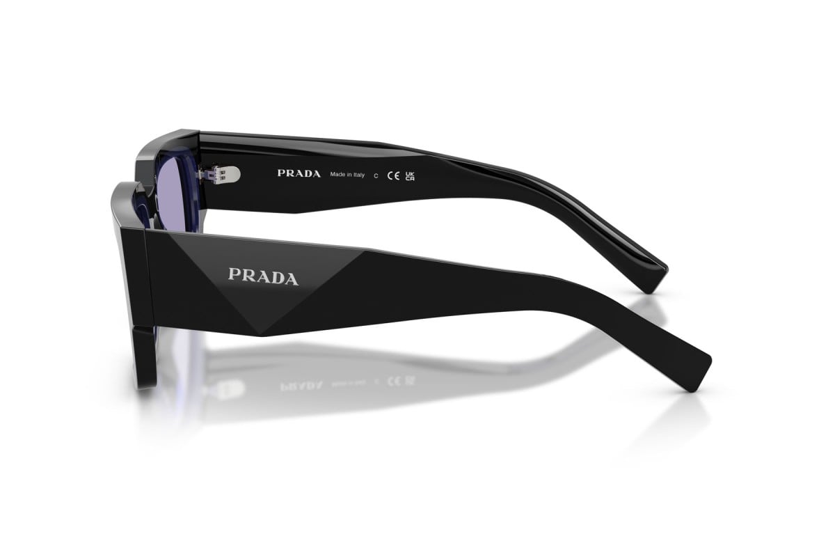 OCCHIALE DA SOLE UOMO | PRADA PR B17S - 16K01O NERO/VIOLA - CALIBRO 54