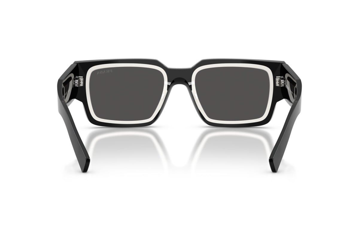 OCCHIALE DA SOLE UOMO | PRADA PR B17S - 16K08Z NERO/TALCO - CALIBRO 54