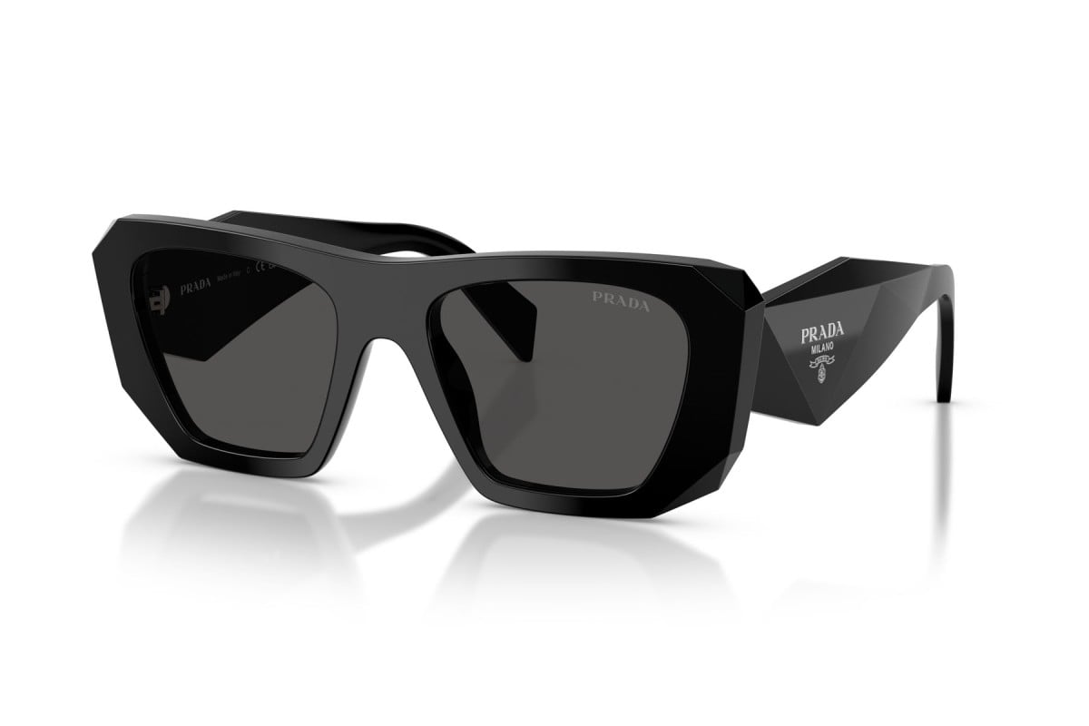 OCCHIALE DA SOLE DONNA | PRADA PR B18S - 16K08Z NERO - CALIBRO 53