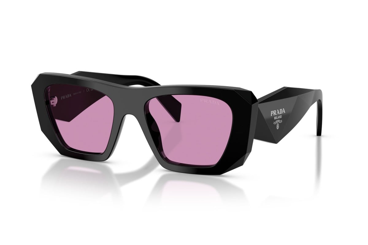 OCCHIALE DA SOLE DONNA | PRADA PR B18S - 16K30G NERO - CALIBRO 53