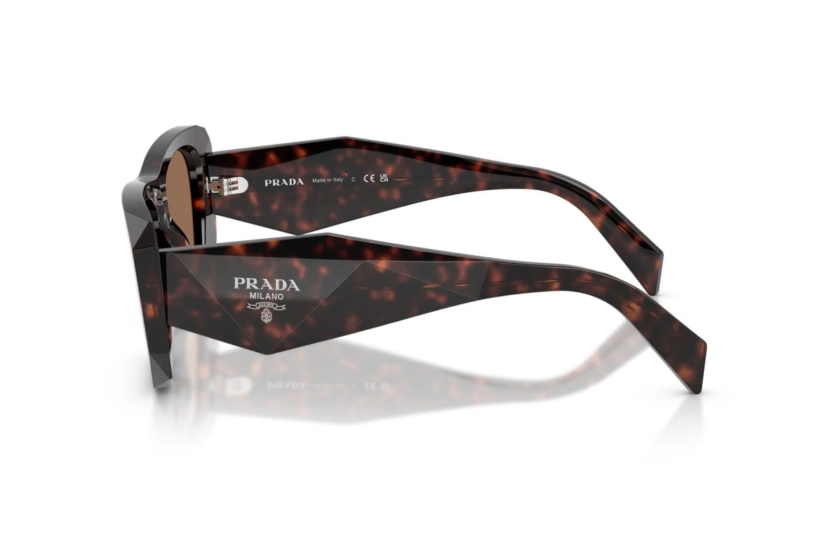 OCCHIALE DA SOLE DONNA | PRADA PR B18S - 17N06B TARTARUGA DELLE RADICI - CALIBRO 53