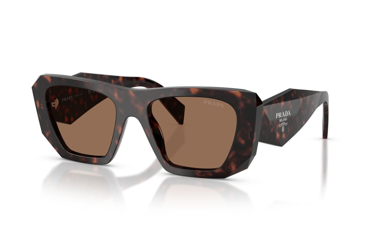 OCCHIALE DA SOLE DONNA | PRADA PR B18S - 17N06B TARTARUGA DELLE RADICI - CALIBRO 53