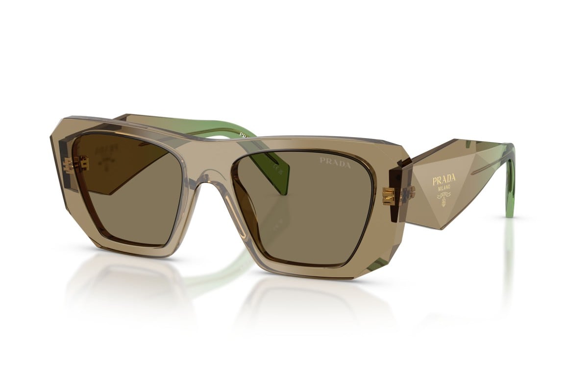 OCCHIALE DA SOLE DONNA | PRADA PR B18S - 29E90F TERRA - CALIBRO 53