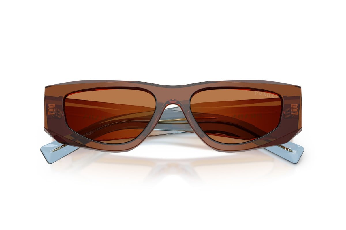 OCCHIALE DA SOLE UOMO | PRADA PR B19S - 25F90Q CIOCCOLATO - CALIBRO 52