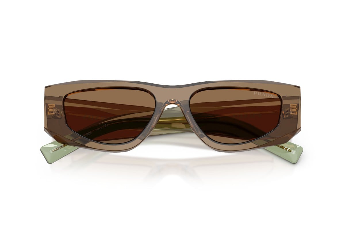 OCCHIALE DA SOLE UOMO | PRADA PR B19S - 29E90F TERRA - CALIBRO 52