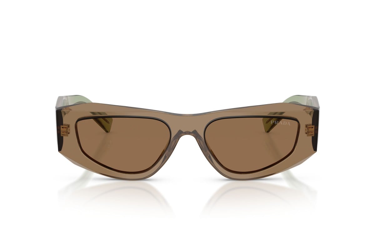 OCCHIALE DA SOLE UOMO | PRADA PR B19S - 29E90F TERRA - CALIBRO 52