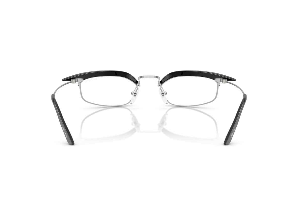 PRADA - TZM08N NERO/ARGENTO | OCCHIALE DA SOLE DONNA - PR B50S CALIBRO 52