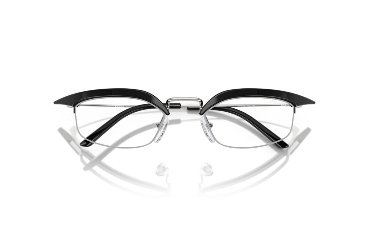 PRADA - TZM08N NERO/ARGENTO | OCCHIALE DA SOLE DONNA - PR B50S CALIBRO 52