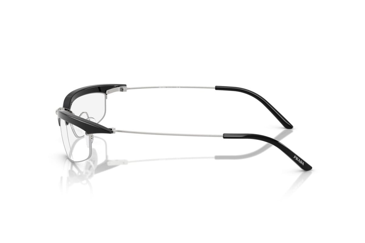 PRADA - TZM08N NERO/ARGENTO | OCCHIALE DA SOLE DONNA - PR B50S CALIBRO 52