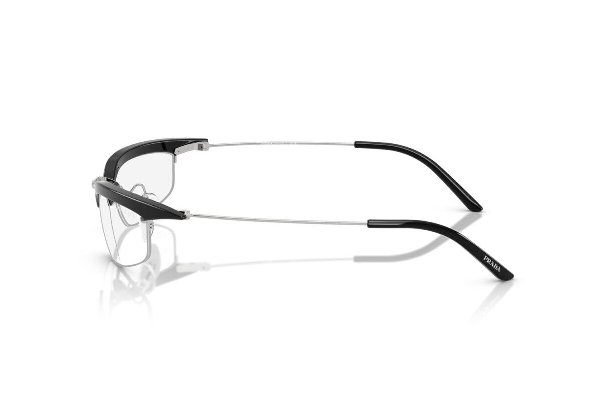 PRADA - TZM08N NERO/ARGENTO | OCCHIALE DA SOLE DONNA - PR B50S CALIBRO 52