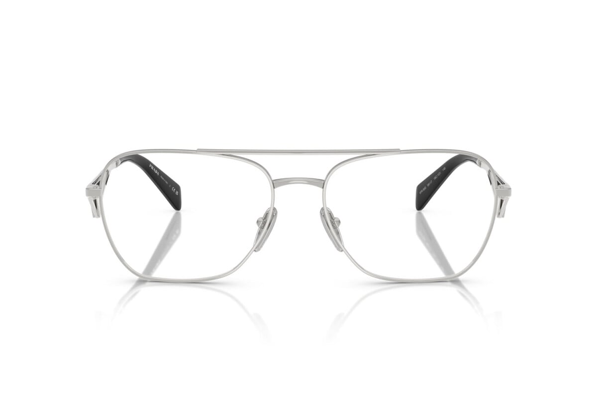 PRADA - 1BC1O1 ARGENTO | OCCHIALE DA VISTA DONNA - PR B50V CALIBRO 57