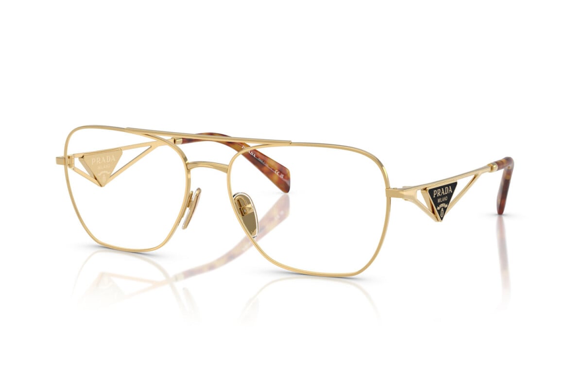 PRADA - 5AK1O1 ORO | OCCHIALE DA VISTA DONNA - PR B50V CALIBRO 57