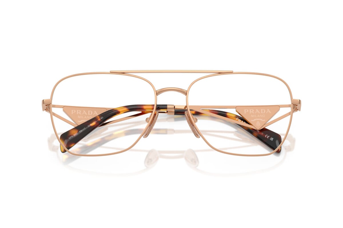 PRADA - SVF1O1 ORO ROSA | OCCHIALE DA VISTA DONNA - PR B50V CALIBRO 59