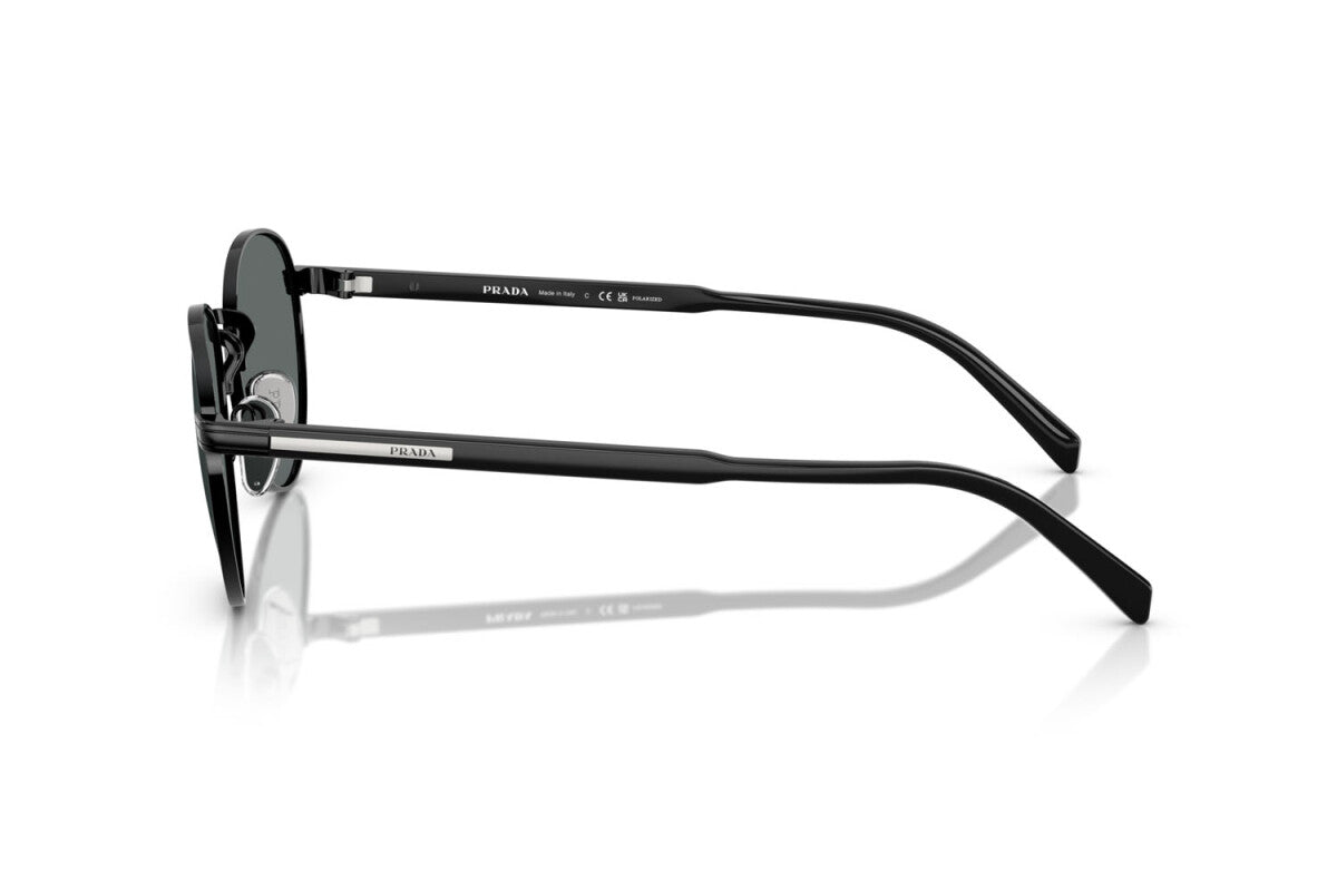 PRADA - 1AB5Z1 NERO LUCIDO | OCCHIALE DA SOLE UOMO - PR B51S CALIBRO 53