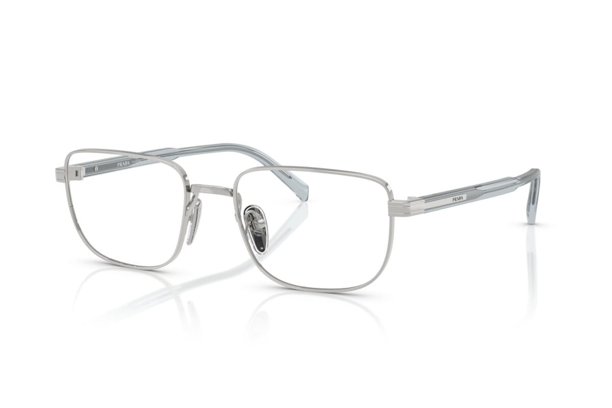 PRADA - 29B1O1 ARGENTO | OCCHIALE DA VISTA UOMO - PR B51V CALIBRO 53