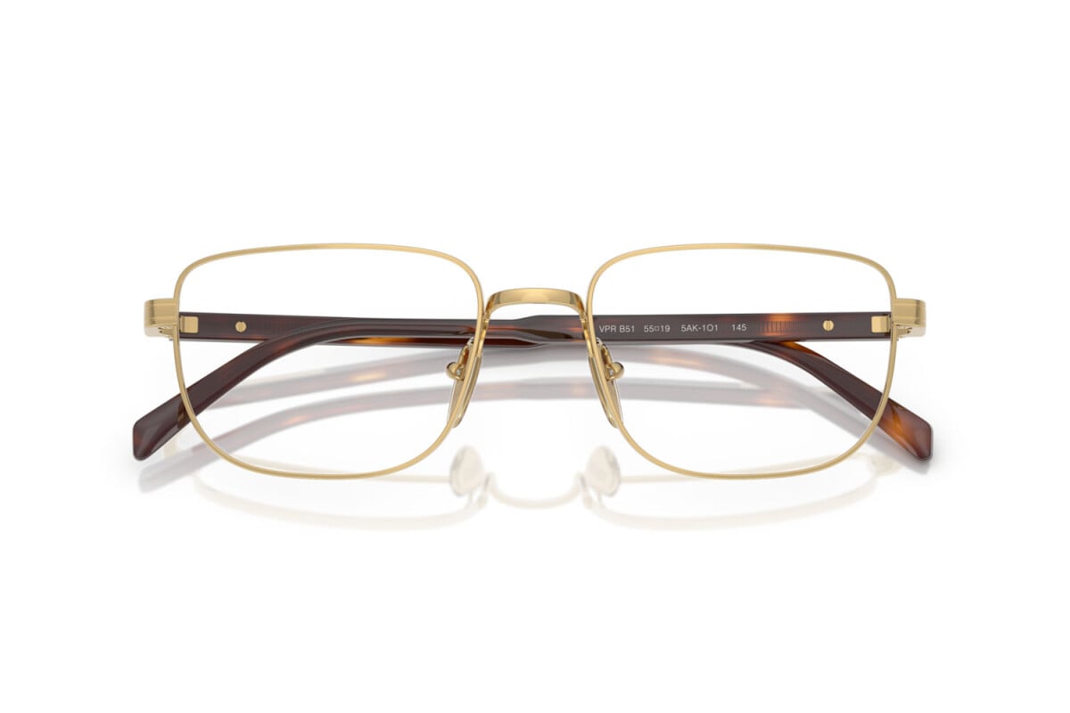 PRADA - 5AK1O1 ORO | OCCHIALE DA VISTA UOMO - PR B51V CALIBRO 55