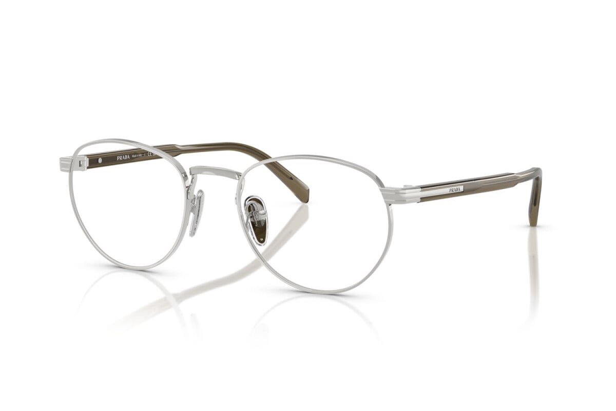 PRADA - 11U1O1 ARGENTO | OCCHIALE DA VISTA UOMO - PR B52V CALIBRO 51
