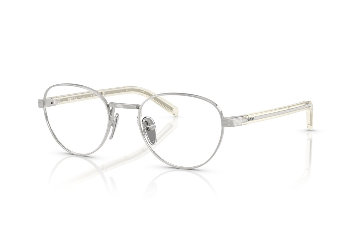 PRADA - 1BC1O1 ARGENTO | OCCHIALE DA VISTA DONNA - PR B53V CALIBRO 49