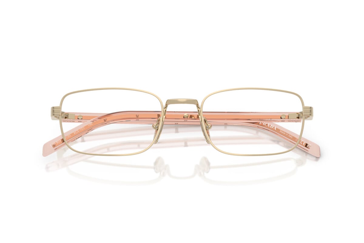 PRADA - ACX1O1 ORO PALLIDO | OCCHIALE DA VISTA DONNA - PR B54V CALIBRO 52
