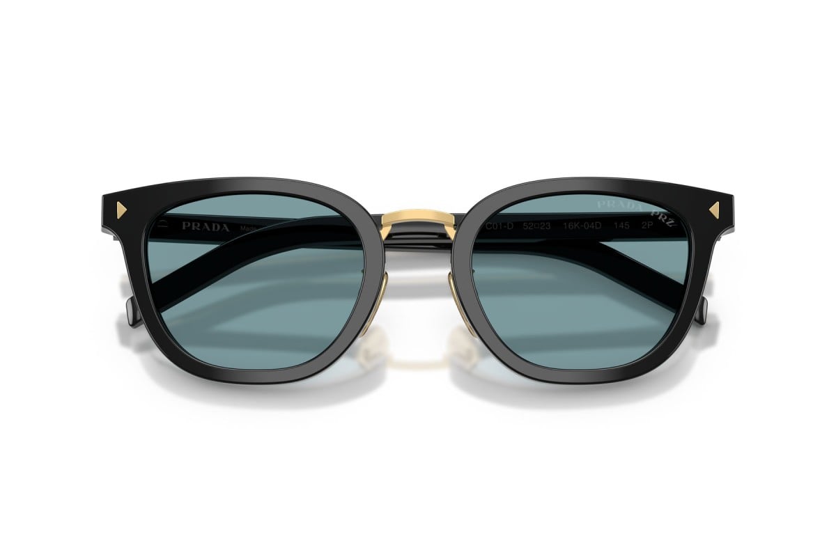 OCCHIALE DA SOLE UOMO | PRADA PR C01SD - 16K04D NERO - CALIBRO 49