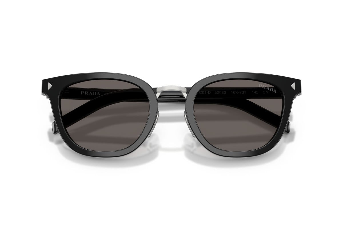 OCCHIALE DA SOLE UOMO | PRADA PR C01SD - 16K731 NERO - CALIBRO 49